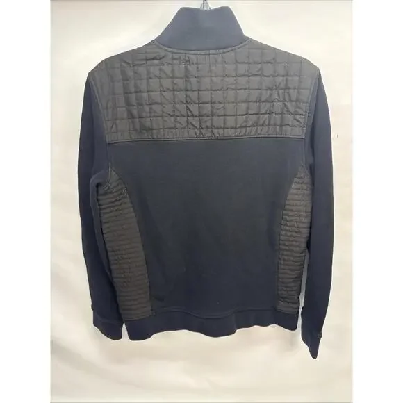 Calvin Klein Men's Black Quilted Jacket with Rib Knit Trim - Medium - Picture 9 of 9